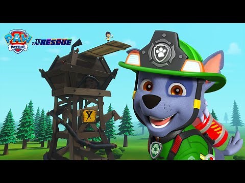 NOUVEAU! Rocky et le Sauvetage Acrobatique | La Pat' Patrouille | PAW Patrol