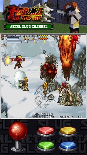 The total failure of a Dene army soldier who committed an epic team kill with a snowball! #metalslug