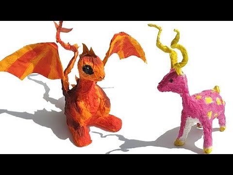 3D Figuren aus Draht - einfacher Trick, toller Effekt!