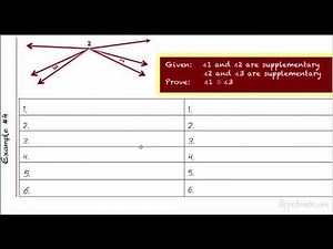 Geometry - Section 2.3 Writing Proofs