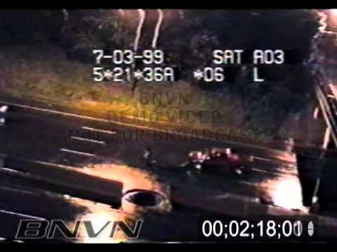 7/3/1999 Full Raw Traffic Camera Catching Explosive Storm Sewer Flooding - Full video