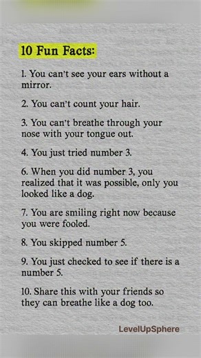 10 fun facts