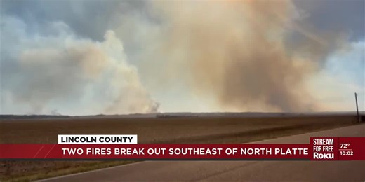 Fire crews battle grass fires near McCook and North Platte