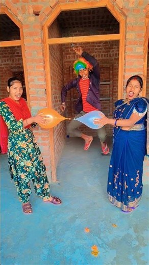 Daddy Solves Siblings Balloon Problem🎈😍...