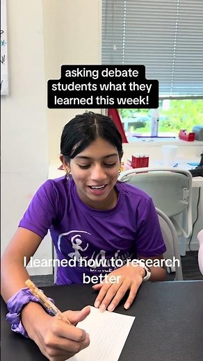 Debate students alert