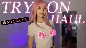 [4K] See-Through Try On Haul | Transparent Clothing | Meilyn #500subs - YTboob