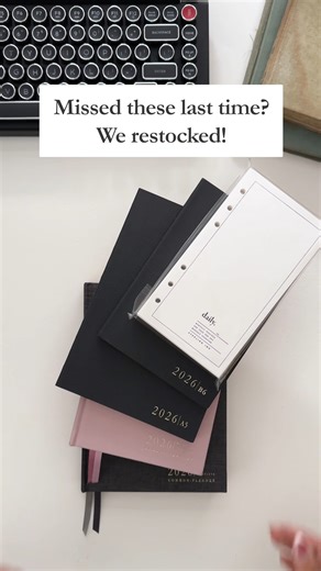 Catherine · A Life in Ink & Paint on Instagram: "Your most requested planners are finally going to be back in stock after 3 months. MARK YOUR CALENDARS - Friday, December 19th at 10:00 AM ET Here is the full lineup dropping this Friday: 📖 The 2026 Complete Planner - Sizes: A5 & B6 - Colors: Charcoal or Seashell - Edges: Gold or White - Paper: 52gsm Tomoe River Paper (The fan favorite!) 📖 The 2026 Core Planner - Sizes: A5 & B6 - Colors: Onyx - Edges: Gold or White - Paper: 83gsm Cosmo Air Paper