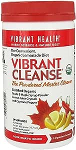 Vibrant Health, Vibrant Cleanse, Organic Master Cleanse Powder, 24 Servings