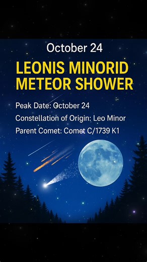 35K views · 373 reactions | Leonis Minorid Meteor Shower Peaks on...