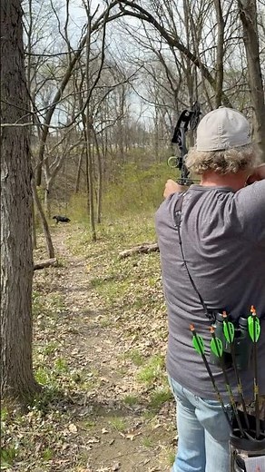 3d bowshoot! 40 yard pinwheel!!! #archery #outdoors #usa #freedom