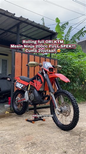 Dijual Trail Ninja 200cc Spek Lengkap di Depok
