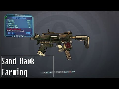 How to farm for the Sand Hawk | Borderlands 2