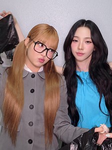 Bong-pala w. #aespa #KARINA 💙🙏 #LE_SSERAFIM #HONGEUNCHAE #BOOMPALA @aespa_official