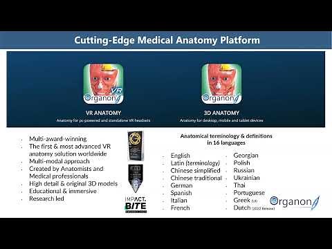 3D Organon VR Αnatomy: Features & Functions
