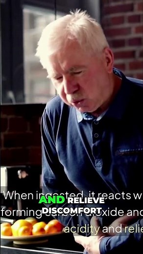 Baking Soda Heartburn Relief: Quick & Easy Home Remedy #shorts
