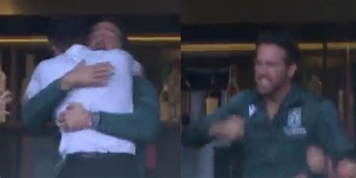Embarrassing moment Ryan Reynolds wildly celebrates offside Wrexham goal