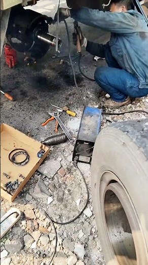 Using Electric Car Energy for Industrial Welding