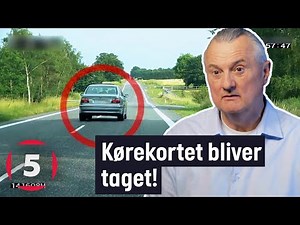 Bilist får frataget sit kørekort efter 1.5 måned! | Fanget På Politiets Kamera | Kanal 5 Danmark