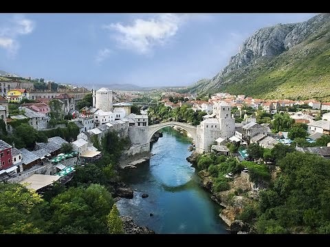 波士尼亞與赫塞哥維納，莫斯塔爾（世界遺產） Mostar.Bosnia and Herzegovina.