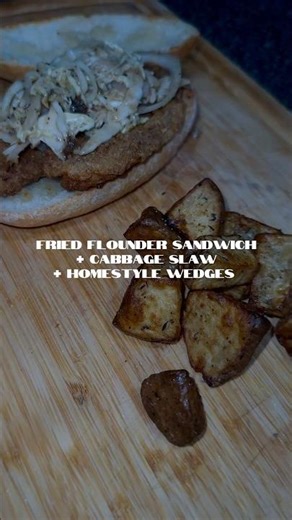 Make a Fish Sandwich with me! #cooking #fishsandwich #recepies #easyfoodideas