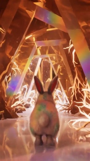 Floating through space with the bunnies ☁️🐇