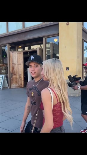 Gavin Magnus on Instagram: "She had no idea we were filming a music video😎 @mattalonzo makin the moves. Lifeline dropped on all platforms last week link in bio.. music video out soon! Have you streamed it? #rap #relatable #relationships #girlfriend"