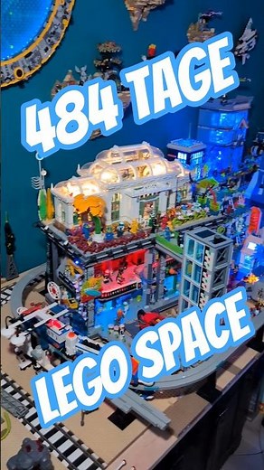 484 Days of LEGO Space City - What's Next? #lego #legomoc #legocity