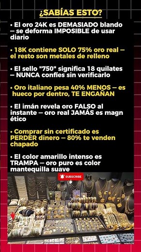 Cosas al Comprar COLLAR DE ORO que NADIE Te Dice 🔥💎
