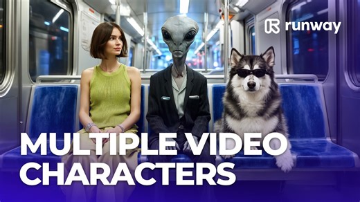 Create multiple consistent characters & scenes with Runway’s image reference tool