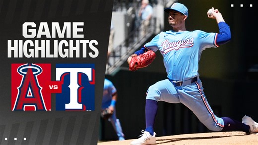 Angels vs. Rangers Highlights
