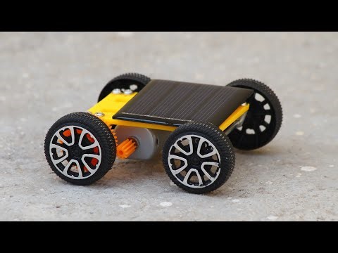 How To Make a Solar Car at Home - Easy DIY Solar Powered Car - Solar Car