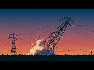 Tower Falling by wind