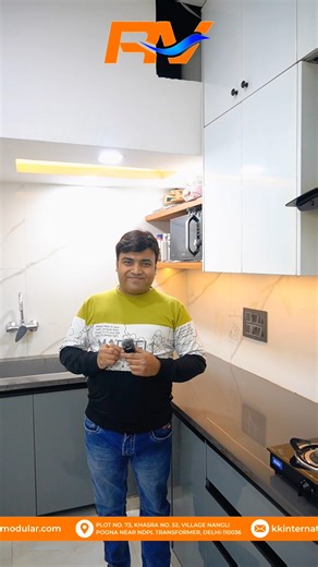 At RV Modular, we design and manufacture stainless steel modular kitchens that combine durability, hygiene, and modern elegance — built to last, styled to impress. Follow for more @rvsteelmodular [Stainless steel modular kitchen, RV Modular, premium kitchen design, modern kitchen, durable kitchen, smart kitchen, stylish kitchen, modular kitchen solutions, luxury kitchen setup] #RVModular #StainlessSteelKitchen #ModularKitchenDesign #SmartKitchen #LuxuryKitchen #ModernInteriors #KitchenGoals #Hom