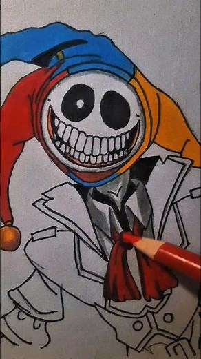 Drawing The Prototype Coloring Head Easy | Poppy Play Time 5 #shorts #theprototype #poppyplaytime