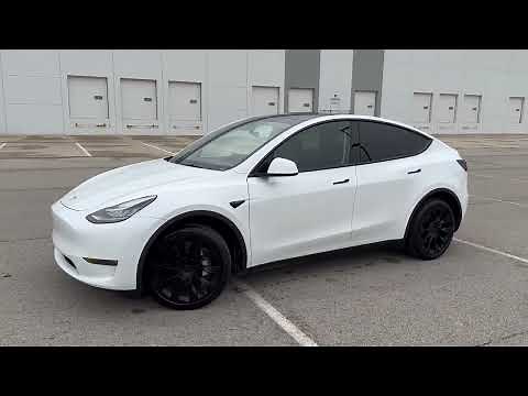 2023 Tesla Model Y Long Range for sale in pearl white | Only Used Tesla