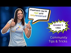 Dynatrace Can Do THAT with OpenTelemetry? | The Logs App