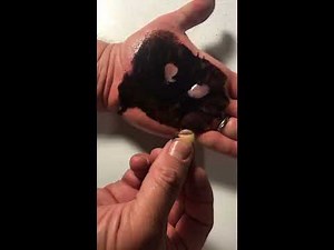 Iodine and starch in a dollar bill and paper and reduction with Vitamin C in hand