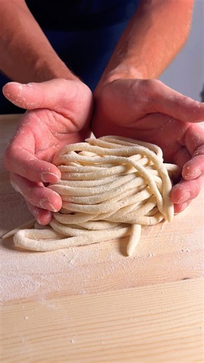 No eggs, no pasta machine, pure magic…