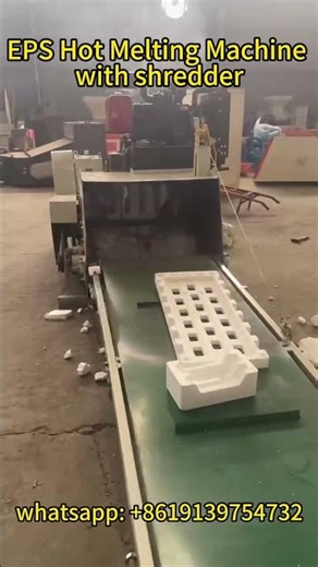 EPS densifier machine with shredder #machine