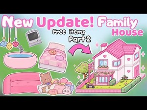 NEW💖FULL Aesthetic House for a Family of 5 | Part 2 ✨ Toca Boca House Ideas | Toca Life World