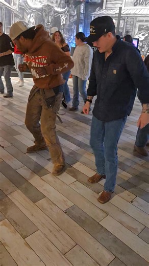 All the studs like to roundup at Stockyards. And yes ladies, they will be here for line dancing Wednesday 😉 #stockyardsfxbgva #fxbgva #linedance #BootsAndBeers | Stockyards Restaurant & Bar