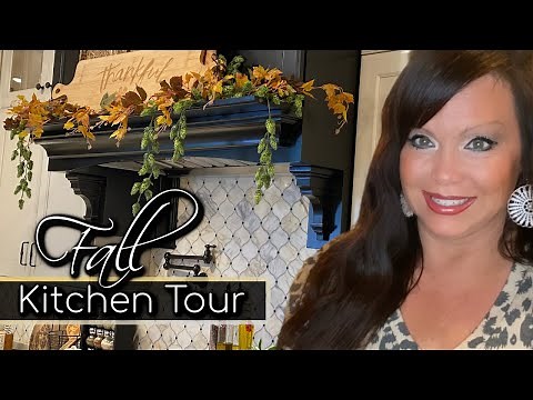 Fall Kitchen Decorate With Me And Tour