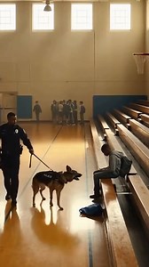 He was humiliated on his first day of school. When a police dog stopped in front of him, the truth no one expected came out. Full story in the comment… | Cake Maker