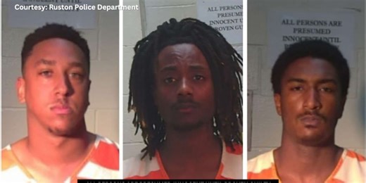 Ruston Police: Four suspects arrested, believed to be responsible for 47 vehicle burglaries