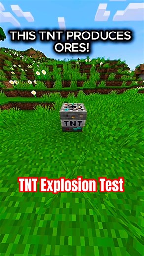 IT GIVES ORES EVERY EXPLOSION! #minecraftshorts