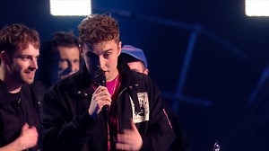 Sam Fender and his bandmates take to the stage as the roof is raised from London to North Shields! | BRIT Awards