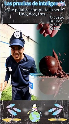 ¿Qué palabra completa la serie Uno, dos, tres, …#foryou #fyp #viral #shorts