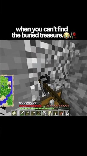 when you cant find the buried treasure.