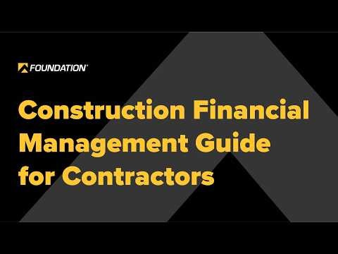 Construction Financial Management Guide for Contractors