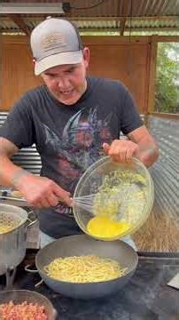 Quick & Easy Creamy Carbonara on the Flattop Griddle | Let’s Go!